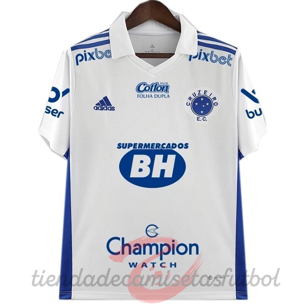 Tailandia Segunda Camiseta Cruzeiro EC 2022 2023 I Blanco Camisetas Originales Baratas