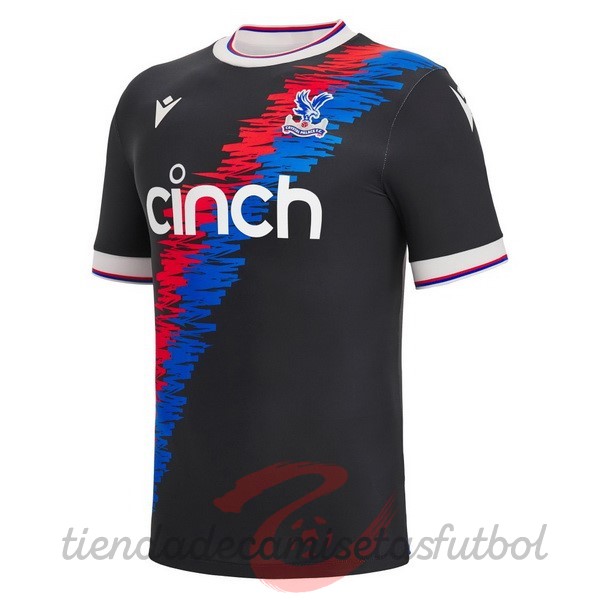 Tercera Camiseta Crystal Palace 2022 2023 Negro Camisetas Originales Baratas