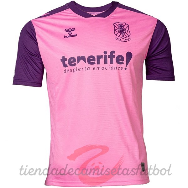 Tailandia Tercera Camiseta Tenerife 2022 2023 Rosa Camisetas Originales Baratas