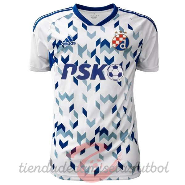 Tailandia Segunda Camiseta Dinamo Zagreb 2022 2023 Blanco Camisetas Originales Baratas
