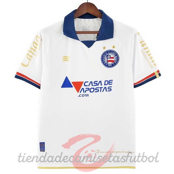 Tailandia Segunda Camiseta Bahia 2022 2023 Blanco Camisetas Originales Baratas