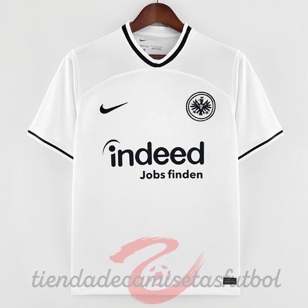 Tailandia Casa Camiseta Eintracht Frankfurt 2022 2023 Blanco Camisetas Originales Baratas