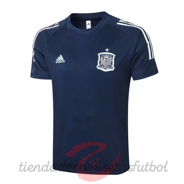 Entrenamiento España 2020 Azul Camisetas Originales Baratas