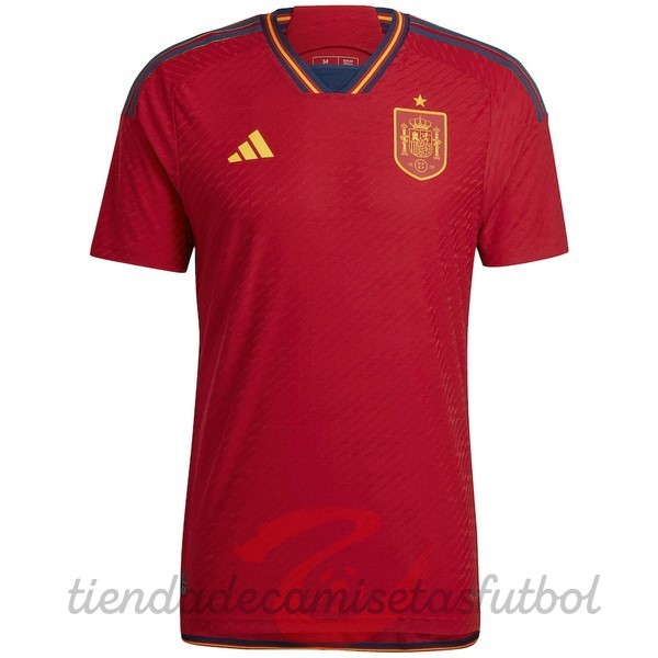 Tailandia Casa Jugadores Camiseta España 2022 Rojo Camisetas Originales Baratas