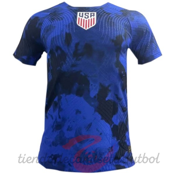 Tailandia Segunda Jugadores Camiseta Estados Unidos 2022 Azul Camisetas Originales Baratas
