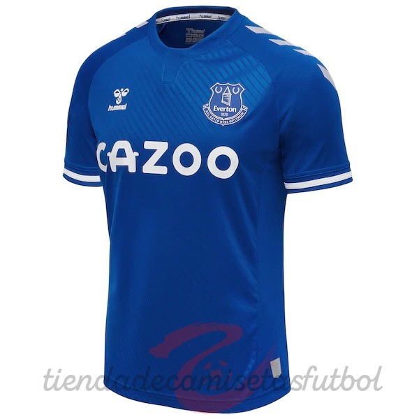 Casa Camiseta Everton 2020 2021 Azul Camisetas Originales Baratas
