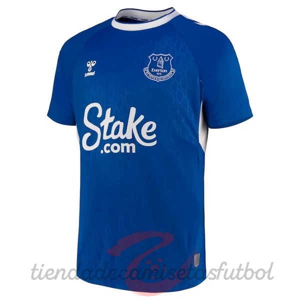 Casa Camiseta Everton 2022 2023 Azul Camisetas Originales Baratas