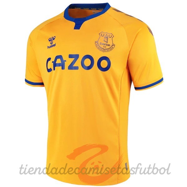 Segunda Camiseta Everton 2020 2021 Amarillo Camisetas Originales Baratas