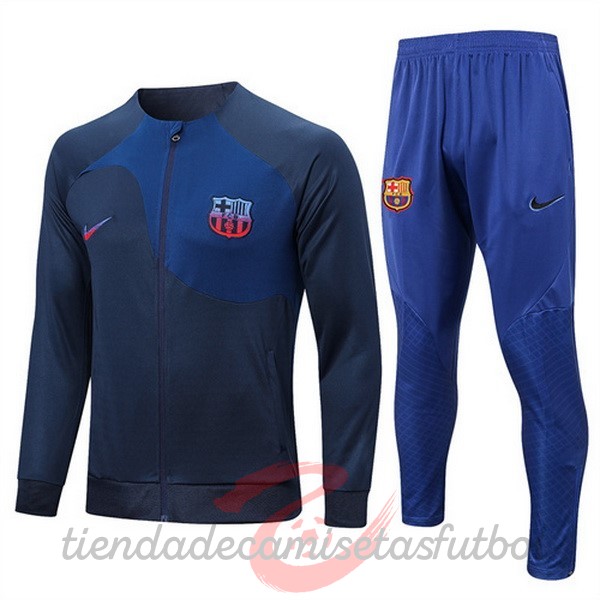 Chandal Barcelona 2022 2023 Azul IIII Marino Camisetas Originales Baratas