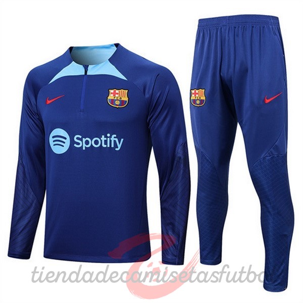 Chandal Barcelona 2022 2023 Azul III Marino Camisetas Originales Baratas