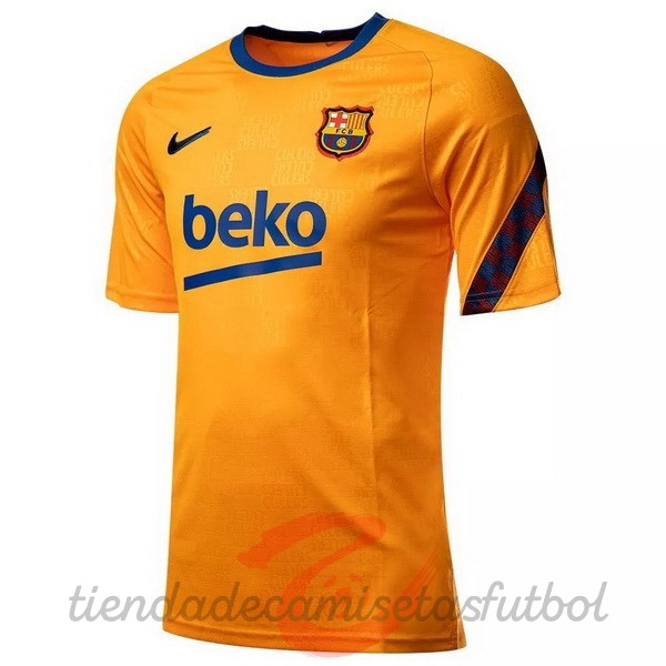 Entrenamiento Barcelona 2022 2023 Naranja Camisetas Originales Baratas