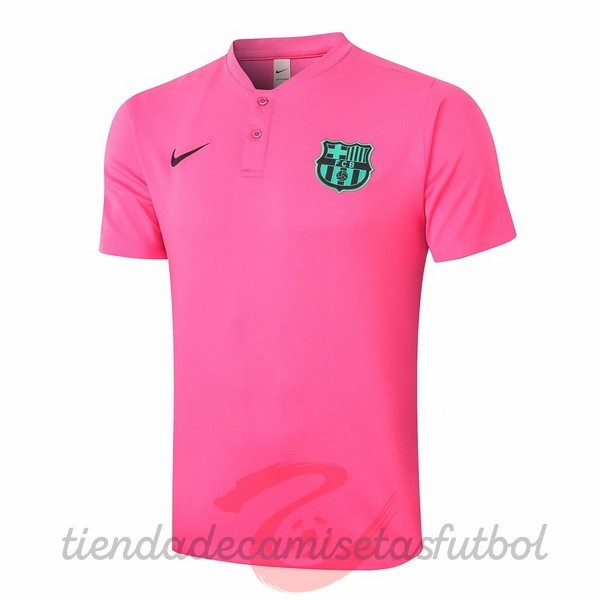 Polo Barcelona 2020 2021 Rosa Camisetas Originales Baratas