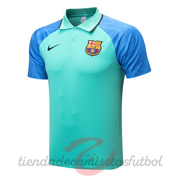 Polo Barcelona 2022 2023 Verde Camisetas Originales Baratas