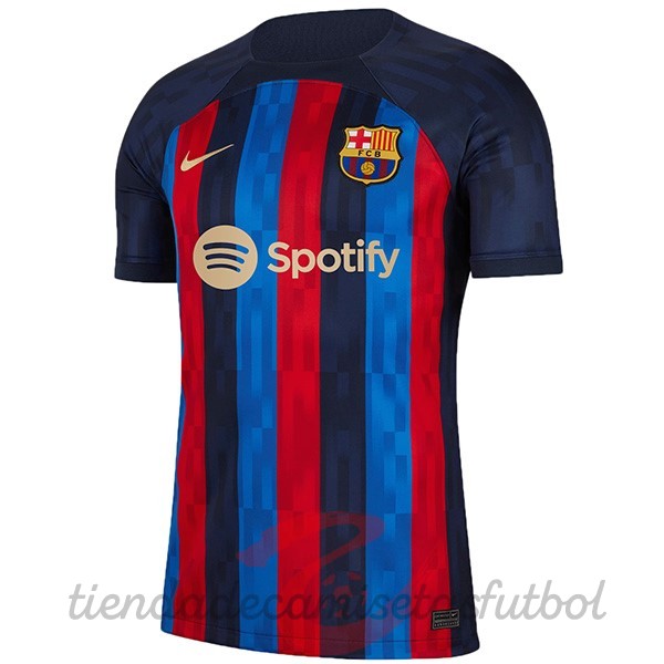 Casa Camiseta Barcelona 2022 2023 Azul Rojo Camisetas Originales Baratas