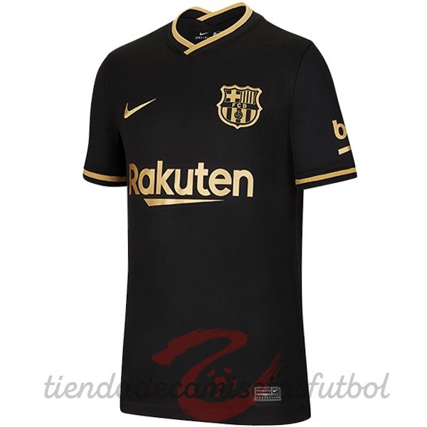 Segunda Camiseta Barcelona 2020 2021 Negro Camisetas Originales Baratas