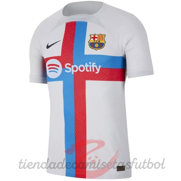 Tailandia Tercera Jugadores Camiseta Barcelona 2022 2023 Gris Camisetas Originales Baratas