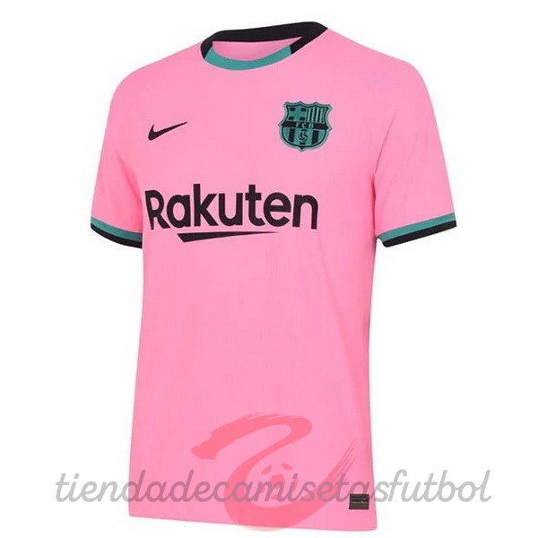 Tercera Camiseta Barcelona 2020 2021 Rosa Camisetas Originales Baratas