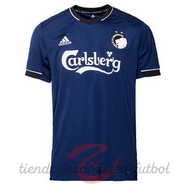 Segunda Camiseta Copenhague 2020 2021 Azul Camisetas Originales Baratas