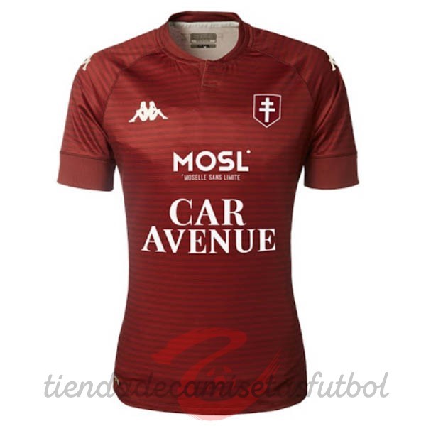 Casa Camiseta Metz 2020 2021 Rojo Camisetas Originales Baratas