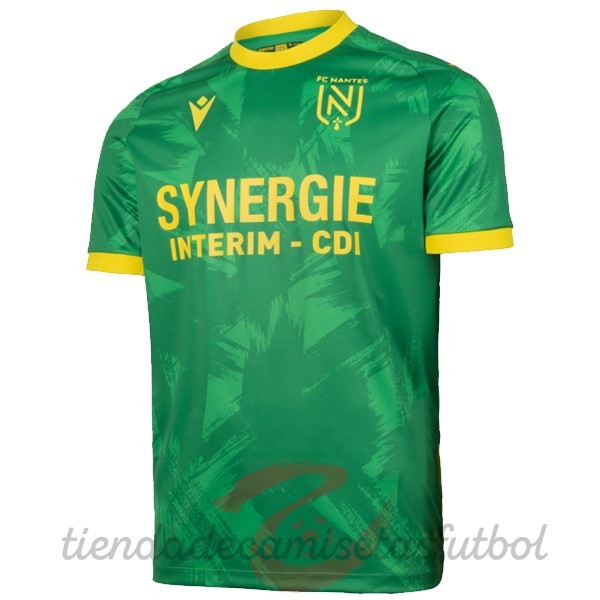 Tailandia Segunda Camiseta Nantes 2022 2023 Verde Camisetas Originales Baratas
