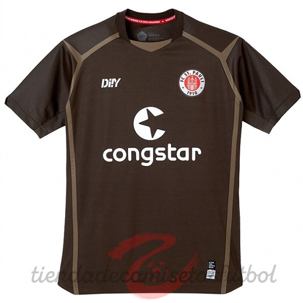 Tailandia Casa Camiseta St Pauli 2022 2023 Marron Camisetas Originales Baratas