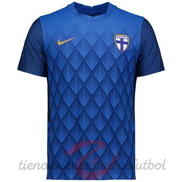 Tailandia Segunda Camiseta Finlandia 2022 Azul Camisetas Originales Baratas
