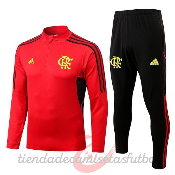 Chandal Flamengo 2022 2023 Rojo Negro Camisetas Originales Baratas