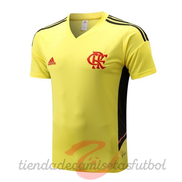 Entrenamiento Flamengo 2022 2023 Amarillo Camisetas Originales Baratas