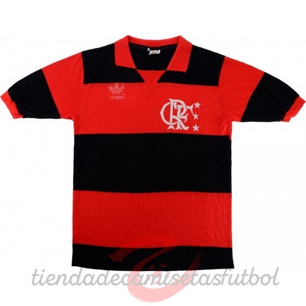 Casa Camiseta Flamengo Retro 1982 Rojo Camisetas Originales Baratas