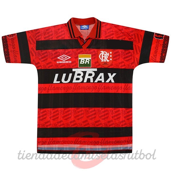 Casa Camiseta Flamengo Retro 1995 1996 Rojo Camisetas Originales Baratas