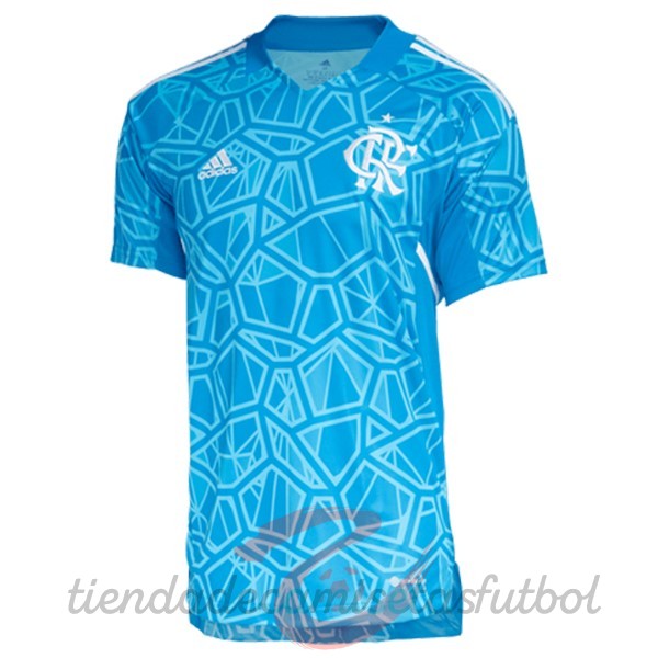 Portero Camiseta Flamengo 2022 2023 Azul Camisetas Originales Baratas
