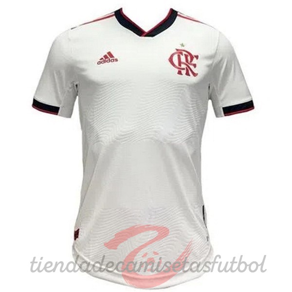 Tailandia Segunda Jugadores Camiseta Flamengo 2022 2023 Blanco Camisetas Originales Baratas