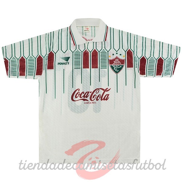 Segunda Camiseta Fluminense Retro 1989 Blanco Camisetas Originales Baratas