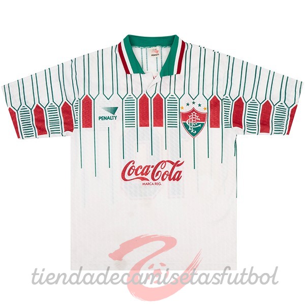 Segunda Camiseta Fluminense Retro 1993 Blanco Camisetas Originales Baratas