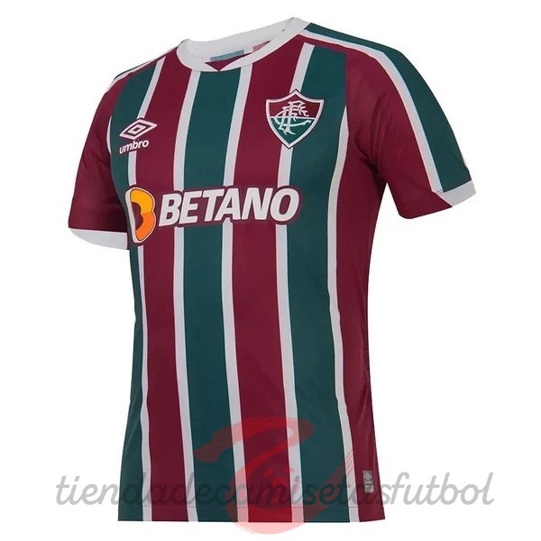 Tailandia Casa Camiseta Fluminense 2022 2023 Rojo Verde Camisetas Originales Baratas