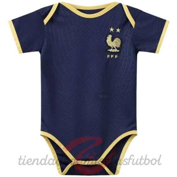 Casa Onesies Niños Francia 2022 Azul Camisetas Originales Baratas