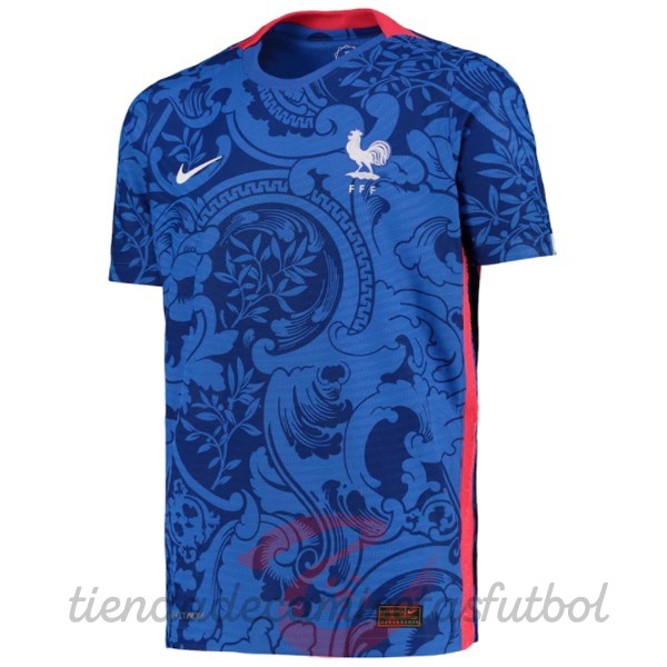 Tailandia Casa Camiseta Francia 2022 Azul Camisetas Originales Baratas