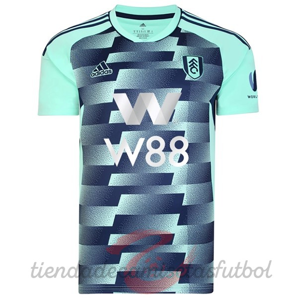 Tailandia Segunda Camiseta Fulham 2022 2023 Azul Camisetas Originales Baratas