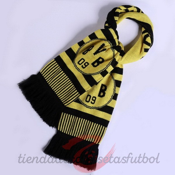 Bufanda Futbol Borussia Dortmund Tejidas Negro Amarillo Camisetas Originales Baratas