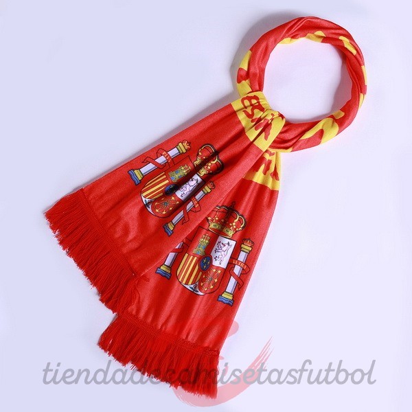 Bufanda Futbol España Tejidas Rojo Camisetas Originales Baratas