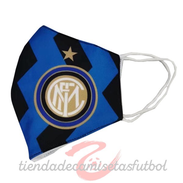 Máscara Futbol Inter Milán toalla Azul Camisetas Originales Baratas