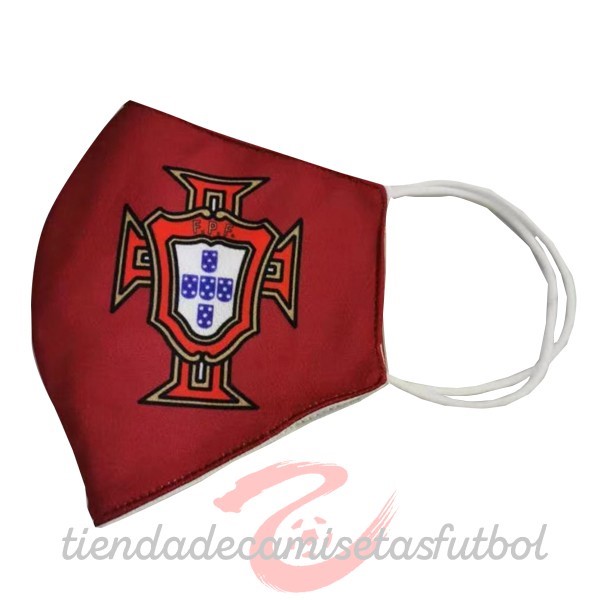 Máscara Futbol Portugal toalla Rojo Camisetas Originales Baratas