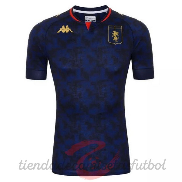 Tercera Camiseta Genoa 2020 2021 Azul Camisetas Originales Baratas