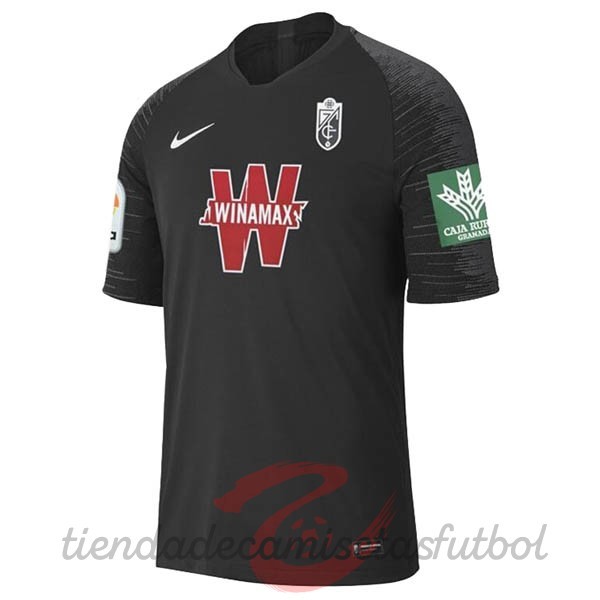 Segunda Camiseta Granada 2020 2021 Negro Camisetas Originales Baratas