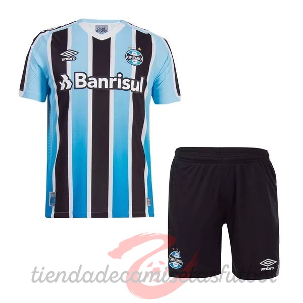 Casa Conjunto De Niños Grêmio 2022 2023 Azul Camisetas Originales Baratas