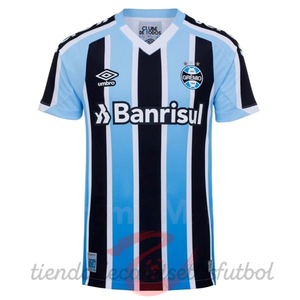 Casa Camiseta Grêmio FBPA 2022 2023 Azul Camisetas Originales Baratas