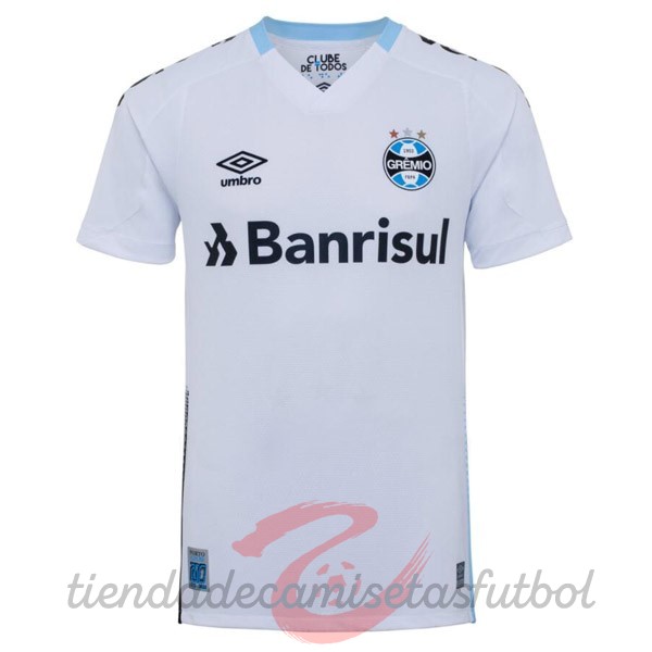 Tailandia Segunda Camiseta Grêmio FBPA 2022 2023 Blanco Camisetas Originales Baratas