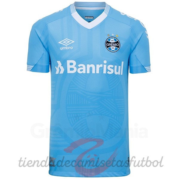Tailandia Tercera Camiseta Grêmio FBPA 2022 2023 Azul Camisetas Originales Baratas