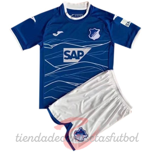 Casa Conjunto De Niños Hoffenheim 2022 2023 Azul Camisetas Originales Baratas
