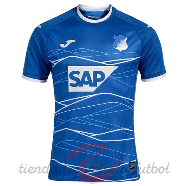 Casa Camiseta Hoffenheim 2022 2023 Azul Camisetas Originales Baratas